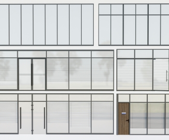 Modern Double Door-ID:500263932