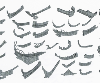 Chinese Style Building Component-ID:726383925