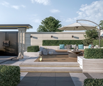 Modern Courtyard/landscape-ID:936759009