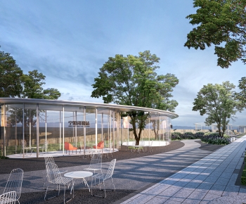 Modern Public Building-ID:852694031