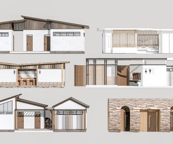 New Chinese Style Public Building-ID:108405116