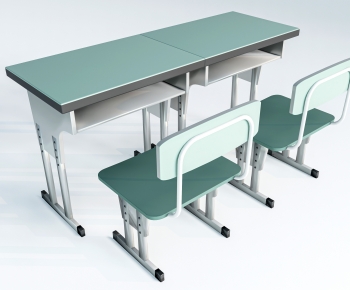 Modern Computer Desk And Chair-ID:196710113