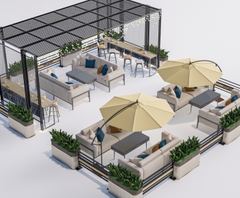 Modern Outdoor Sofa-ID:855792059