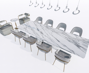 Modern Dining Table And Chairs-ID:511063106