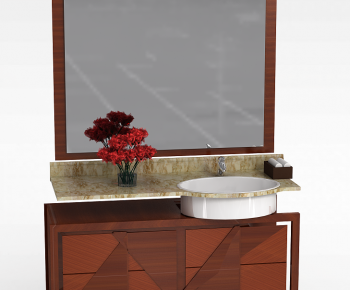 Modern Bathroom Cabinet-ID:830780038