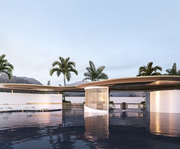 Modern Facade Element-ID:176785953