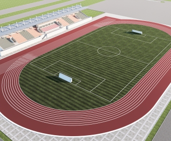Modern Outdoor Sports Stadium-ID:554796933