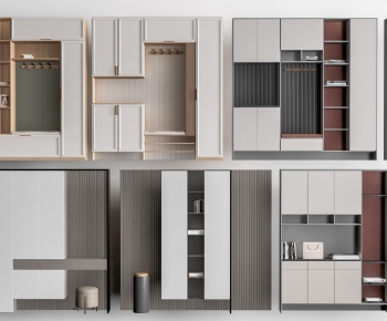 Modern Shoe Cabinet-ID:645100124