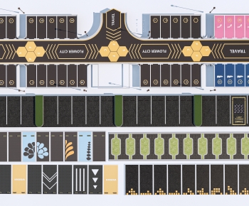 Modern Outdoor Parking Lot-ID:636689744
