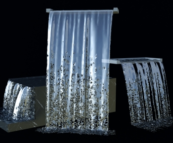 Modern Rockery Waterscape-ID:744400026