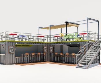 Modern Appearance Of Commercial Building-ID:947242986