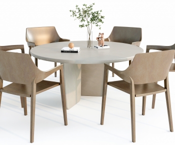 Modern Dining Table And Chairs-ID:585839997