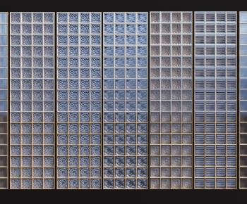 Modern Glass Screen Partition-ID:620698922