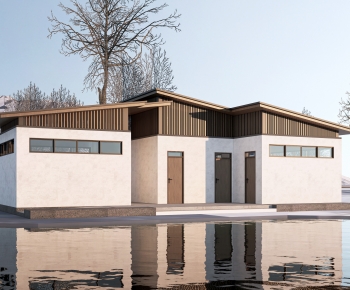 New Chinese Style Public Building-ID:860910891