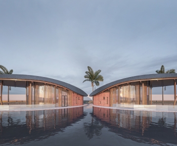 Modern Public Building-ID:978116991