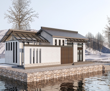 New Chinese Style Public Building-ID:127289339