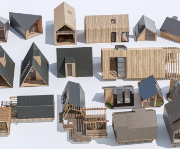 New Chinese Style Appearance Of Commercial Building-ID:104634059