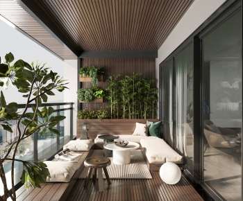 Modern Leisure Balcony-ID:654444932