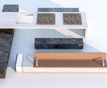 Modern Communal Chair-ID:375838041