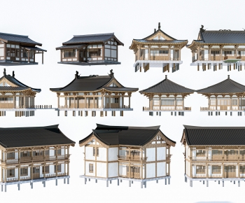 New Chinese Style Residential Building-ID:875788932