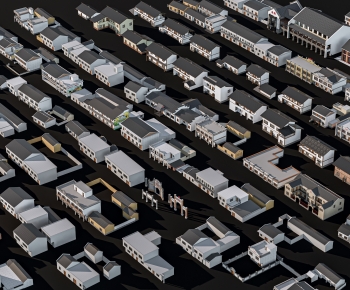 New Chinese Style Residential Building-ID:210438017