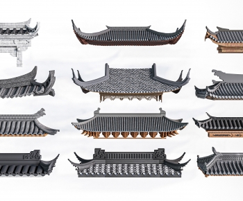 Chinese Style Building Component-ID:958451991