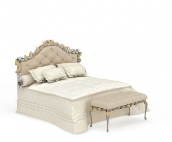 European Style Double Bed-ID:397875072