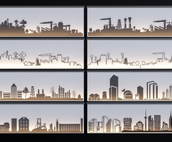 Modern Landscape Wall-ID:788975956