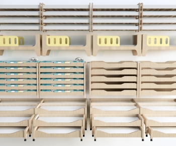 Modern Child's Bed-ID:398459428