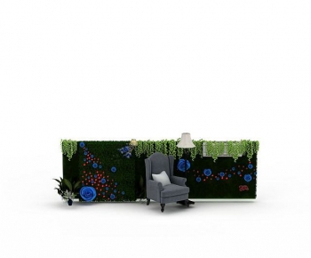 Simple European Style Single Sofa-ID:769691941