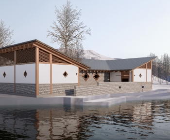 New Chinese Style Public Building-ID:108468062