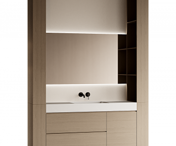 Modern Bathroom Cabinet-ID:388460265