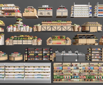 Modern Supermarket Shelf-ID:144226073