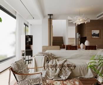 Modern A Living Room-ID:299689895