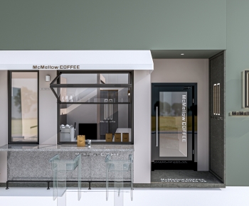 Modern Facade Element-ID:891931179