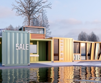 Modern Public Building-ID:970482114