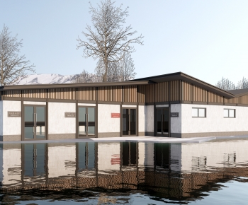 New Chinese Style Public Building-ID:142431976