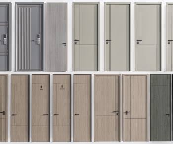 Modern Single Door-ID:924730336