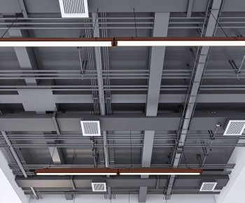 Industrial Style Suspended Ceiling-ID:208730767