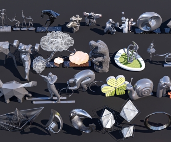 Modern Sculpture Sketch-ID:494079627