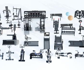 Modern Fitness Equipment-ID:758703955