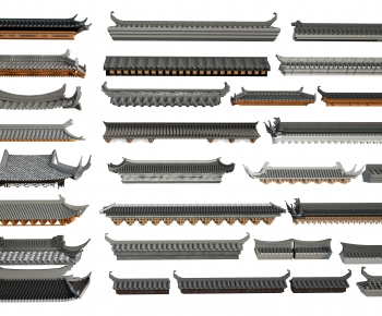 Chinese Style Building Component-ID:130989685