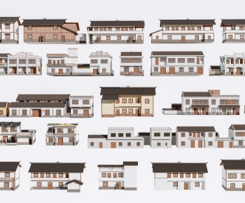 New Chinese Style Residential Building-ID:435744053