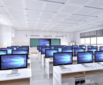 Modern Smart Classroom-ID:718642958