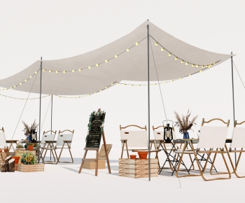 Modern Outdoor Tables And Chairs-ID:878849034