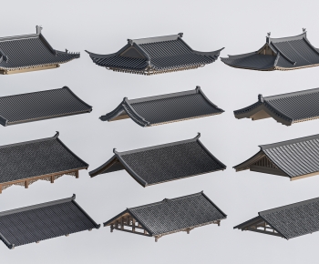 New Chinese Style Building Component-ID:254628909