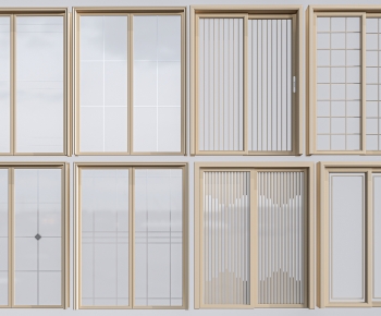 Modern Sliding Door-ID:317691093