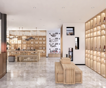 New Chinese Style Teahouse Tea House-ID:766722921