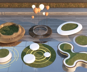 Modern Communal Chair-ID:991959645