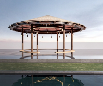 New Chinese Style Pavilion-ID:375186929